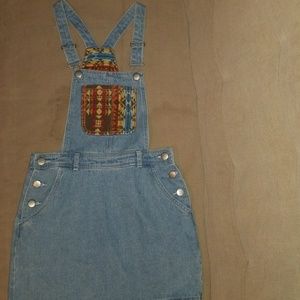 BRAND NEW JEAN OVERALL DRESS!!